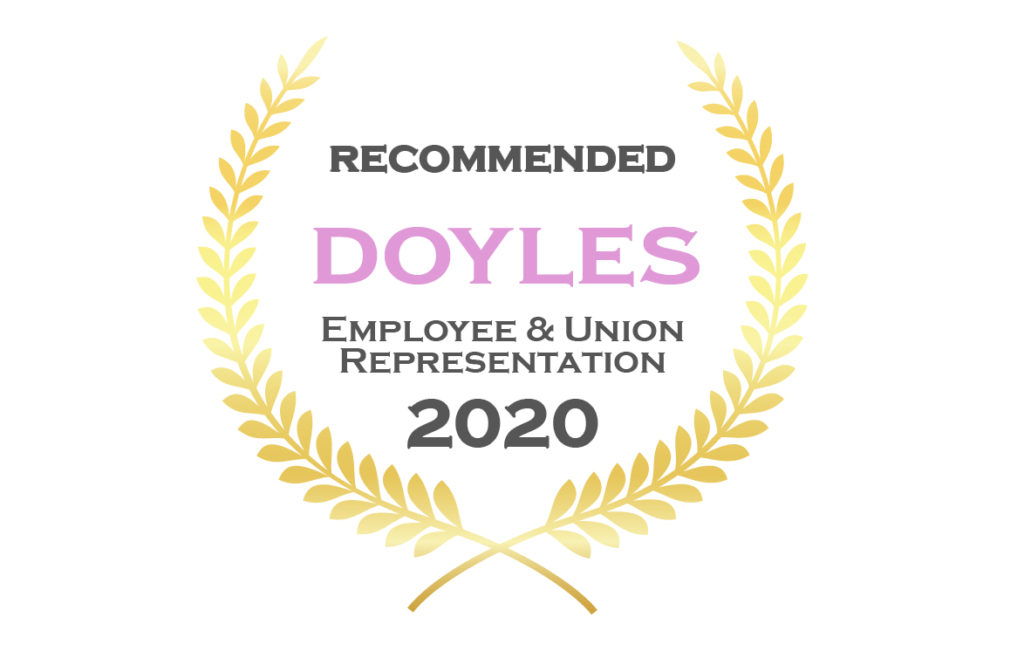 Doyles awards | Boylan Lawyers